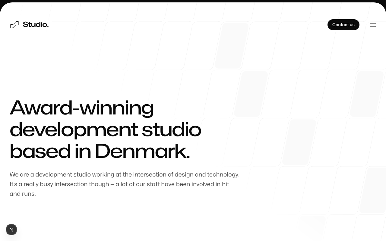 Agency & Studio template preview